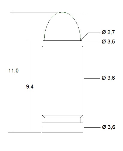 2mm Kolibri Technical Specifications and Dimensions
