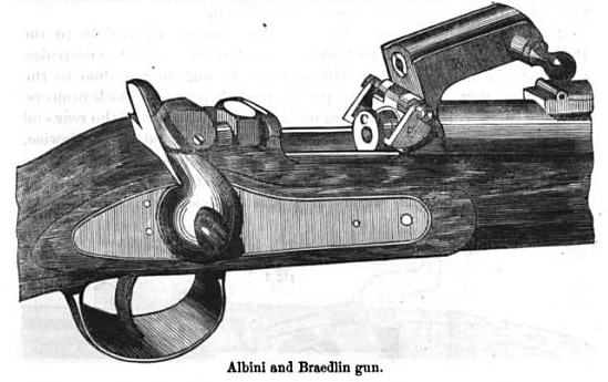 Albini-Braendlin rifle Technical Specifications and Dimensions