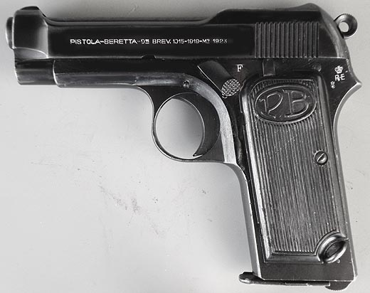 Beretta M1923 Technical Specifications and Dimensions