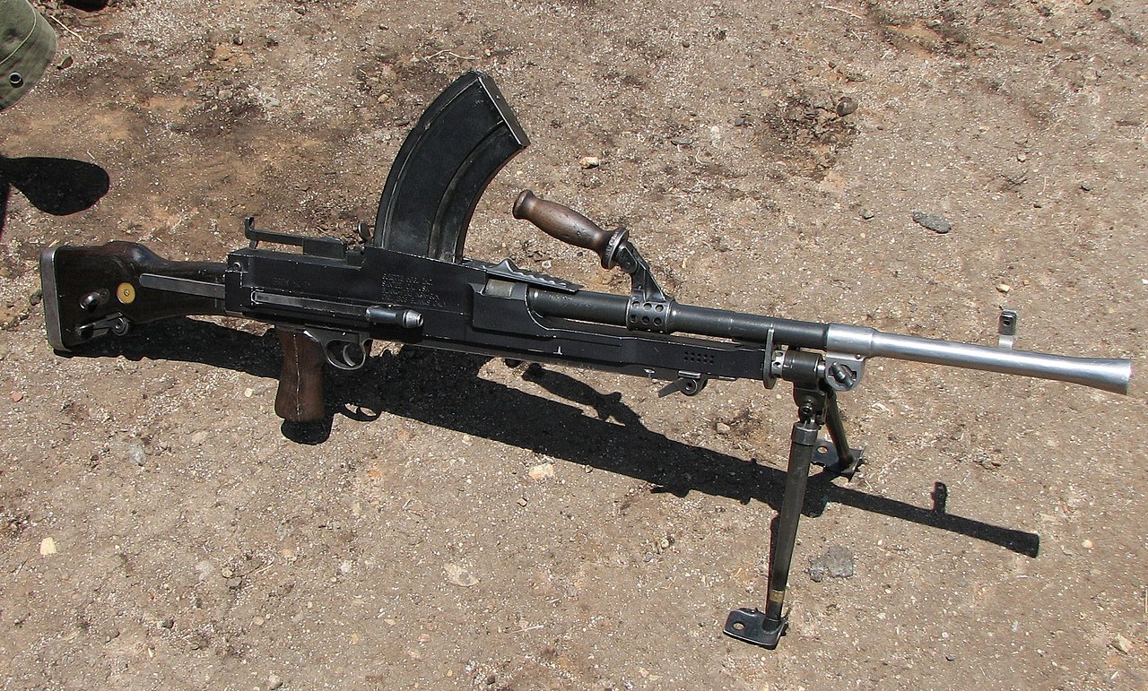 Bren light machine gun image
