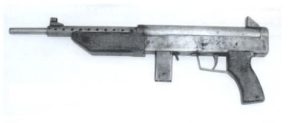 Chropi GP10 submachine gun Technical Specifications and Dimensions