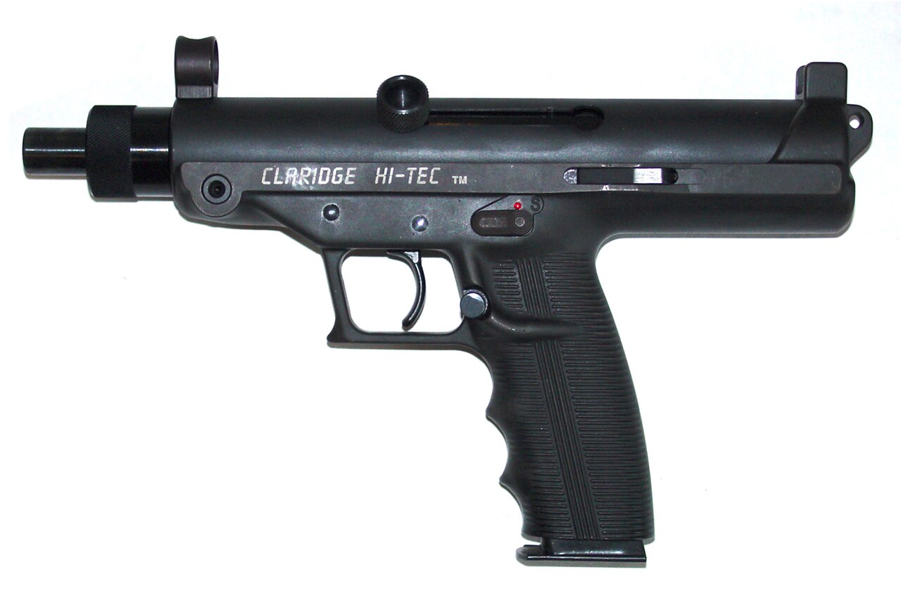 Claridge Hi-Tec/Goncz Pistol Technical Specifications and Dimensions
