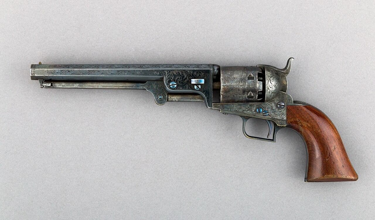 Colt 1851 Navy Revolver Technical Specifications and Dimensions