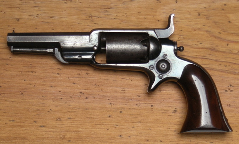 Colt Model 1855 Sidehammer Pocket Revolver Technical Specifications and Dimensions