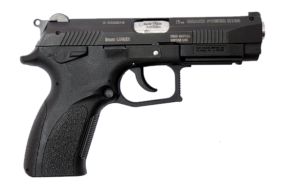 Grand Power K100 Technical Specifications and Dimensions