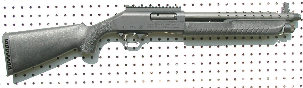 Heckler & Koch FABARM FP6 Technical Specifications and Dimensions