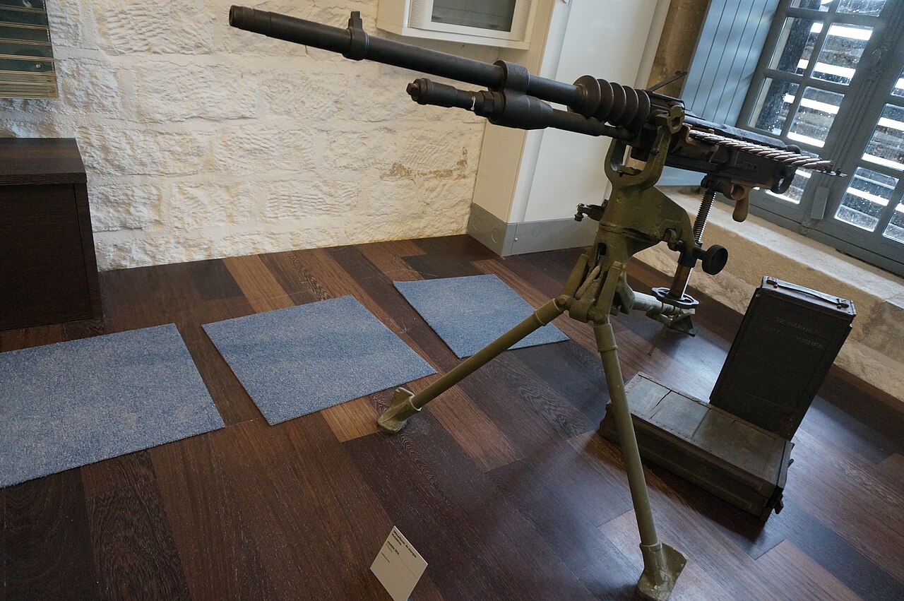 Hotchkiss Mle 1914 machine gun image