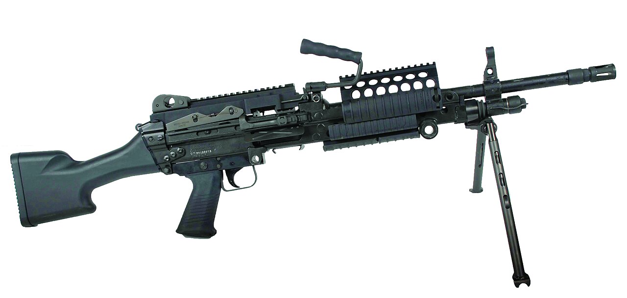 Mk 48 machine gun image