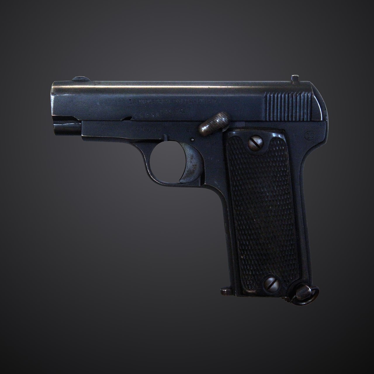 Ruby pistol Technical Specifications and Dimensions