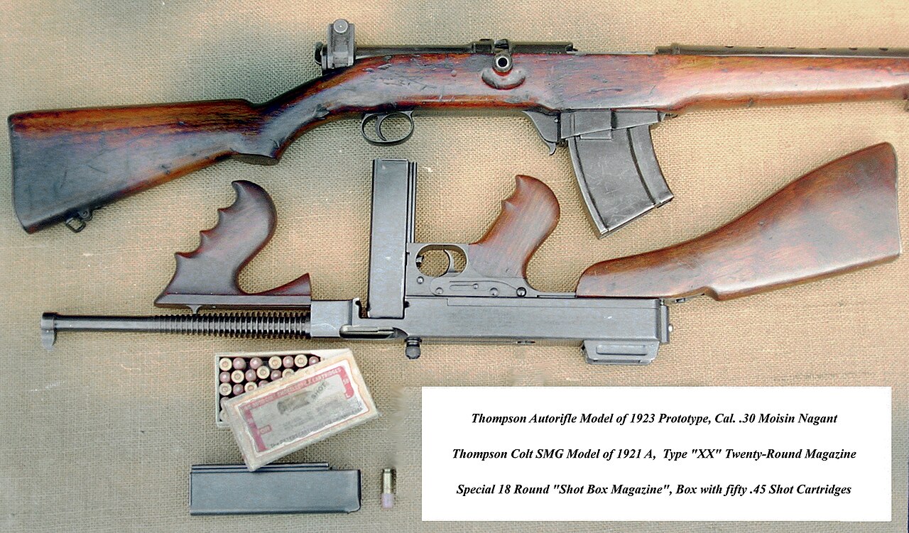 Thompson Autorifle Technical Specifications and Dimensions
