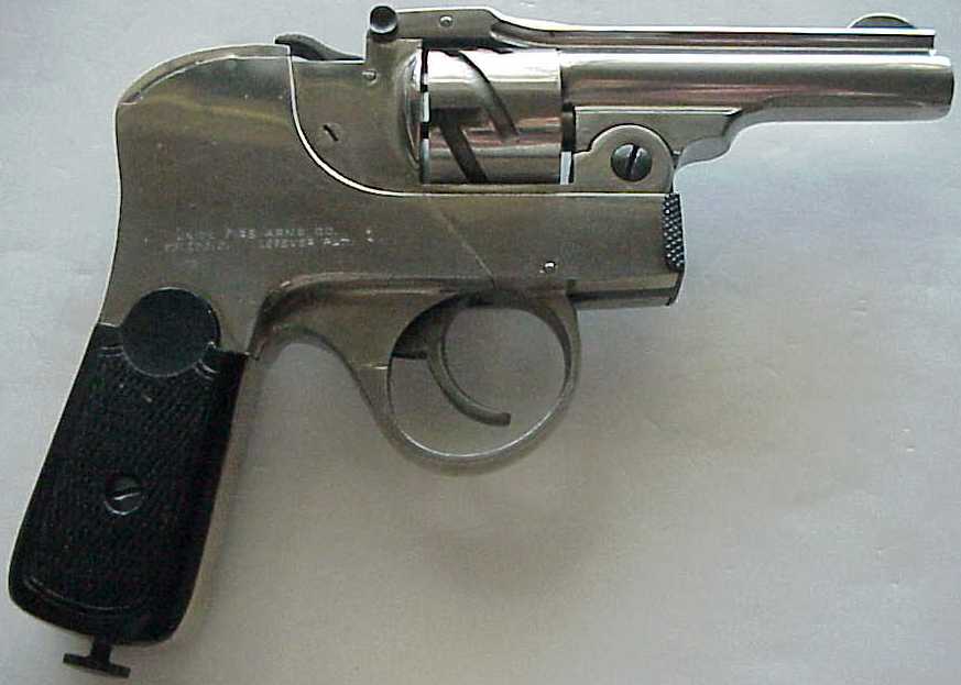 Union Automatic Revolver Technical Specifications and Dimensions